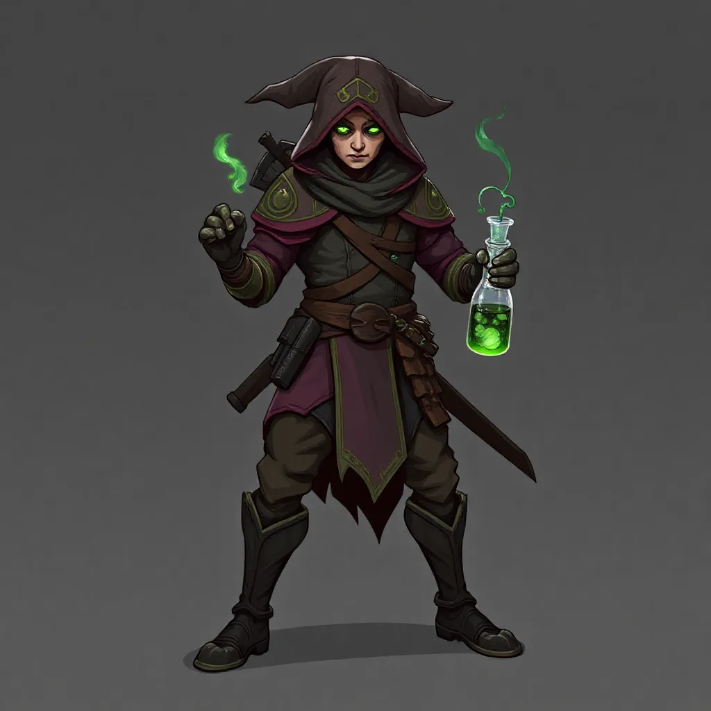 The Alchemist Rogue: Poison Expert and Sneak Specialist