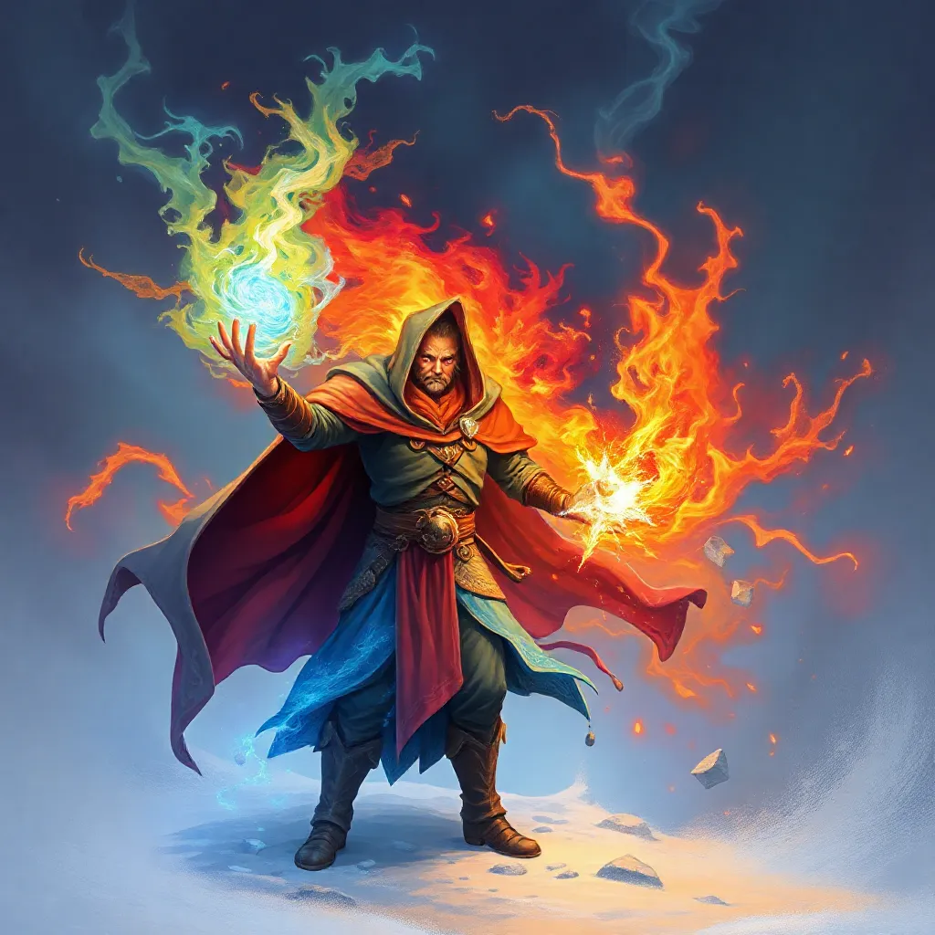 The Elemental Mage: Harnessing the Power of Fire, Frost, and Shock