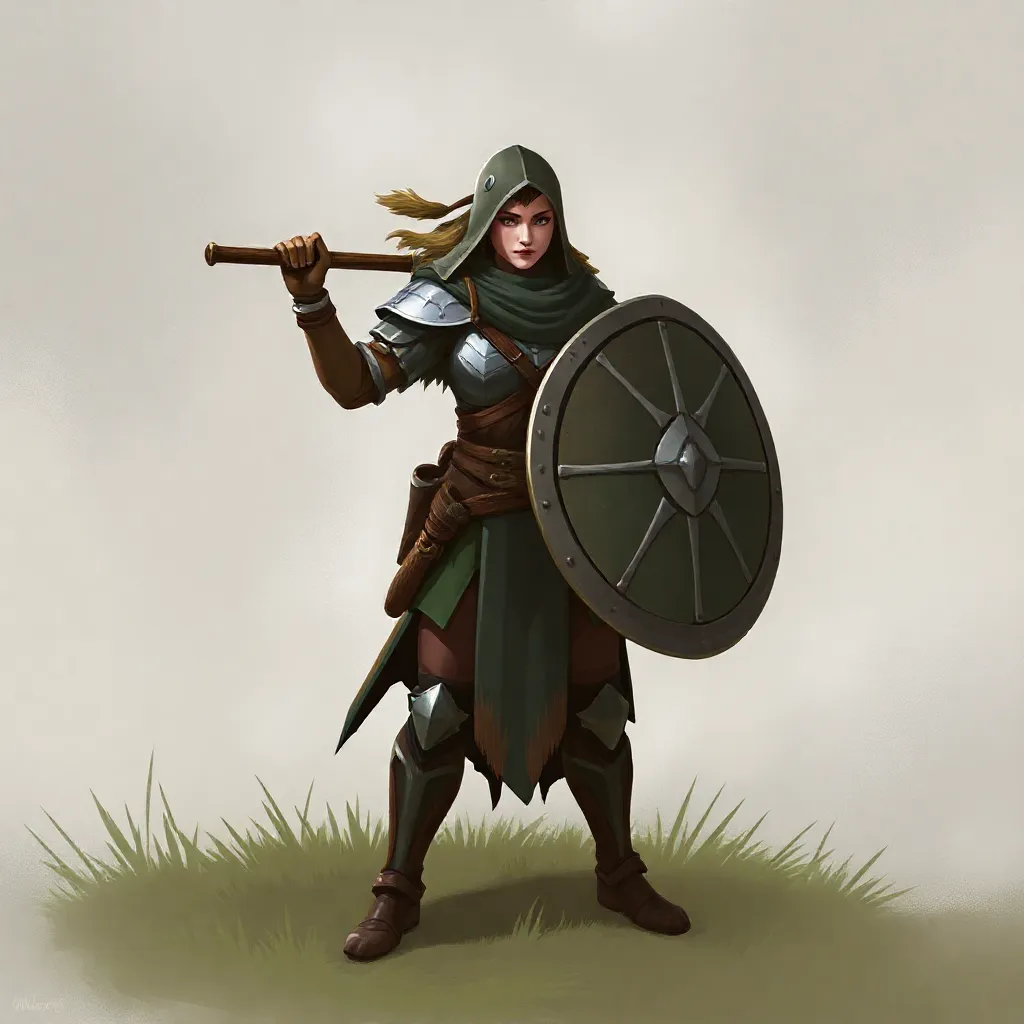 The Shield Maiden: A Defensive Warrior Build