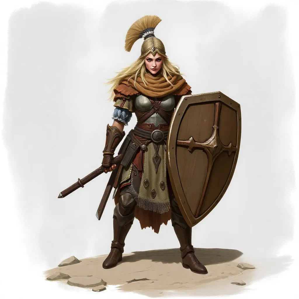 The Shield Maiden: A Defensive Warrior Build